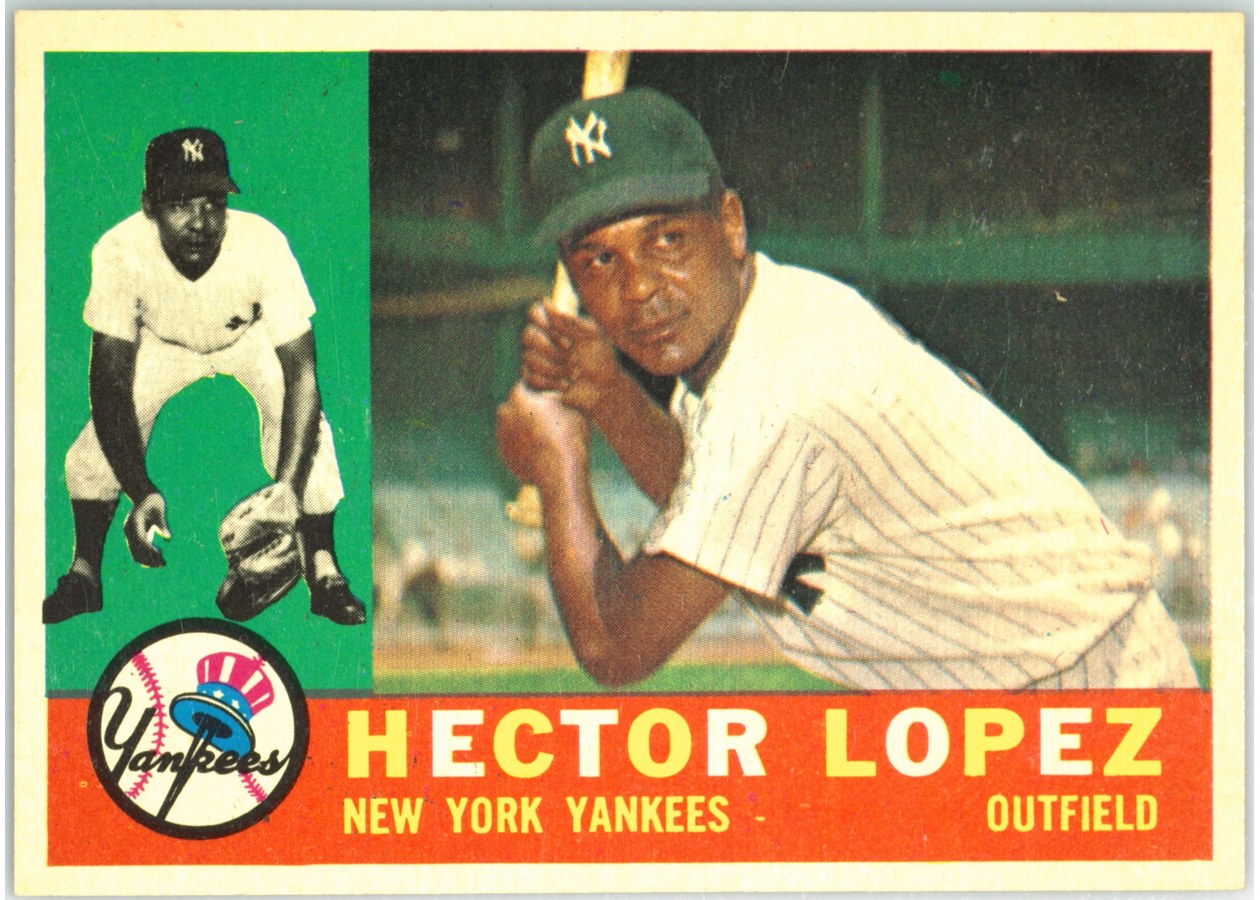 1960 Topps #163 Hector Lopez, New York Yankees