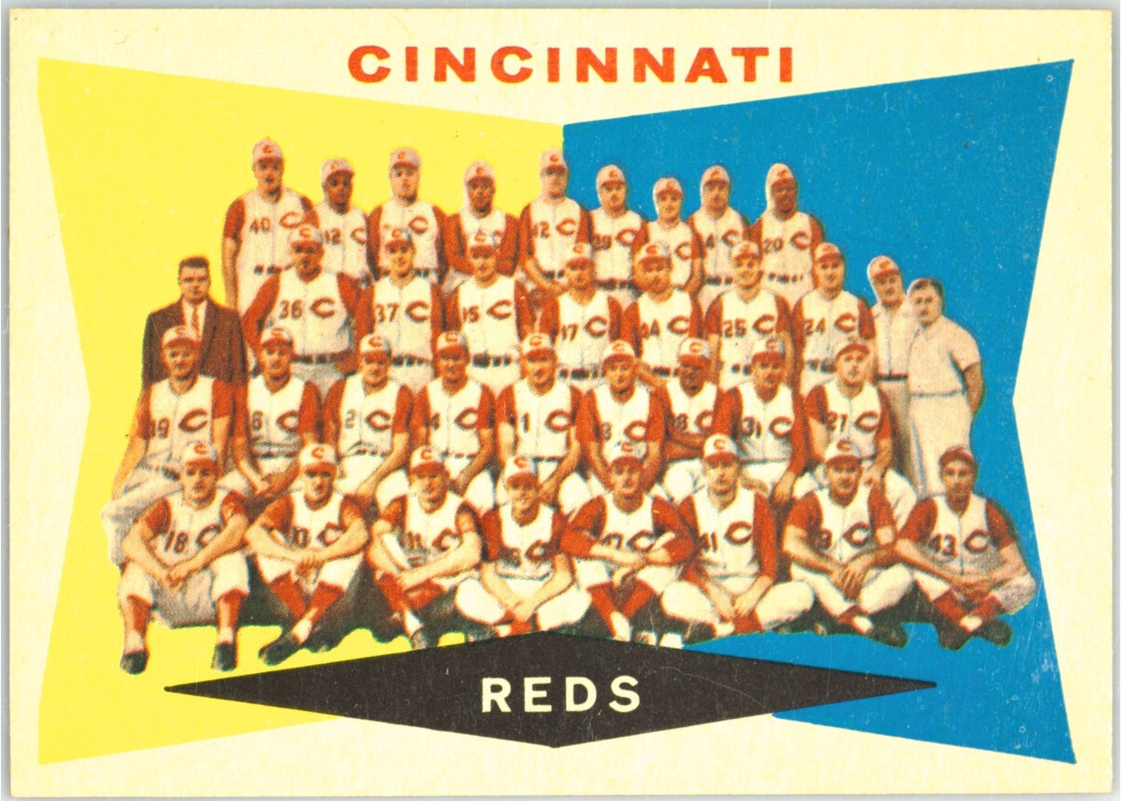 1960 Topps #164 Cincinnati Reds