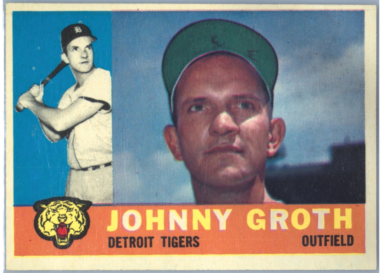 1960 Topps #171 Johnny Groth, Detroit Tigers