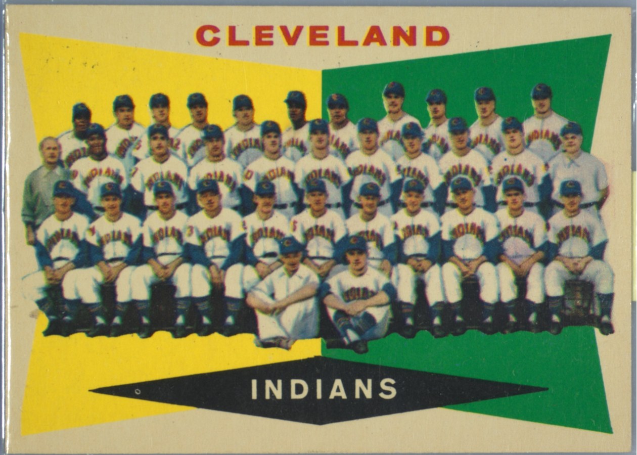 1960 Topps #174 Cleveland Indians