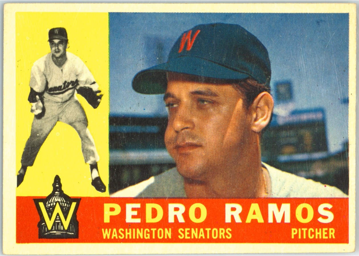 1960 Topps #175 Pedro Ramos, Washington Senators