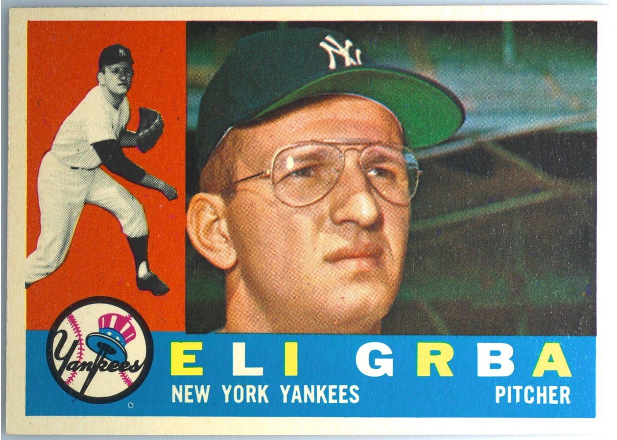 1960 Topps #183 Eli Grba, New York Yankees