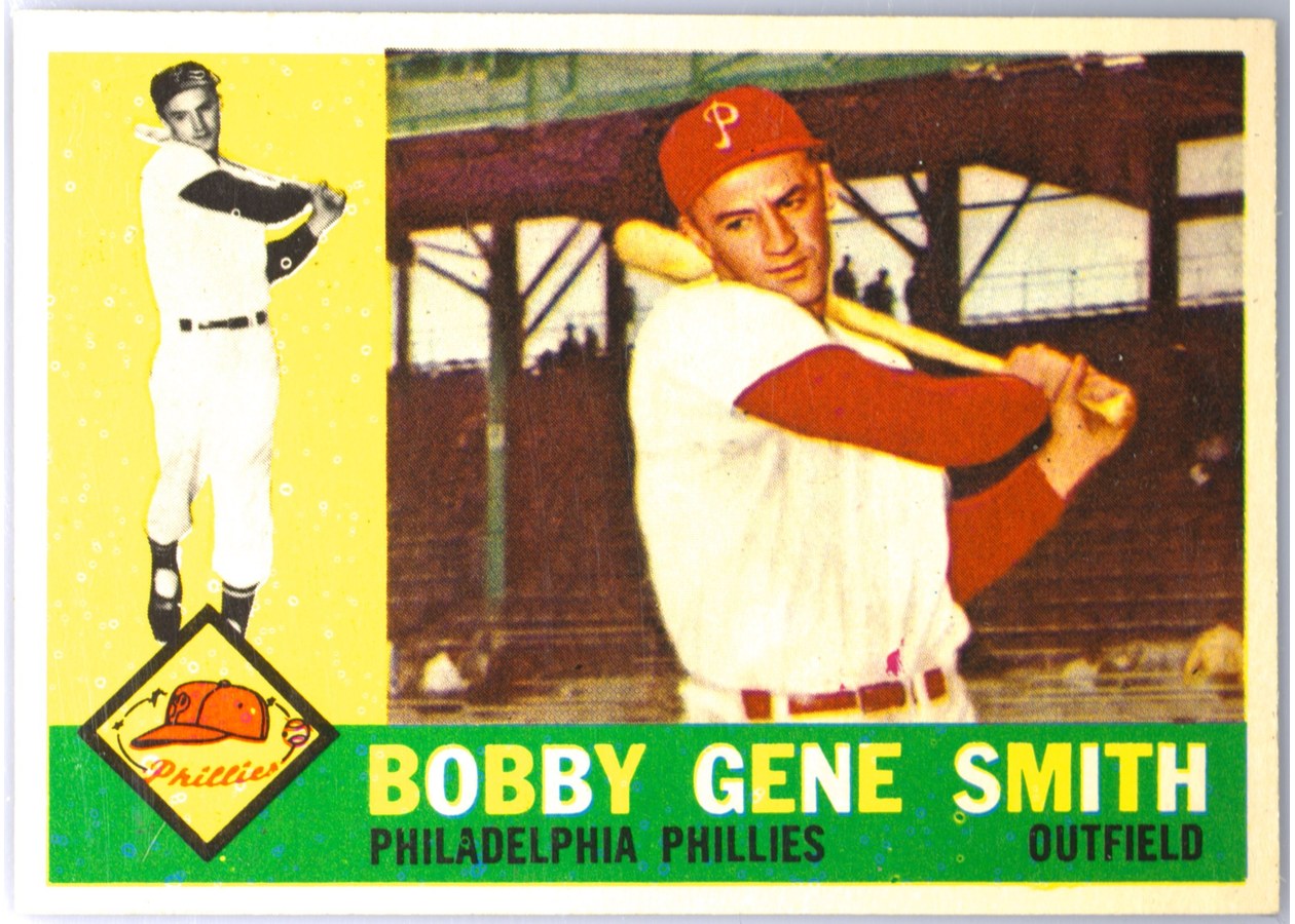 1960 Topps #194 Bobby Gene Smith, Philadelphia Phillies