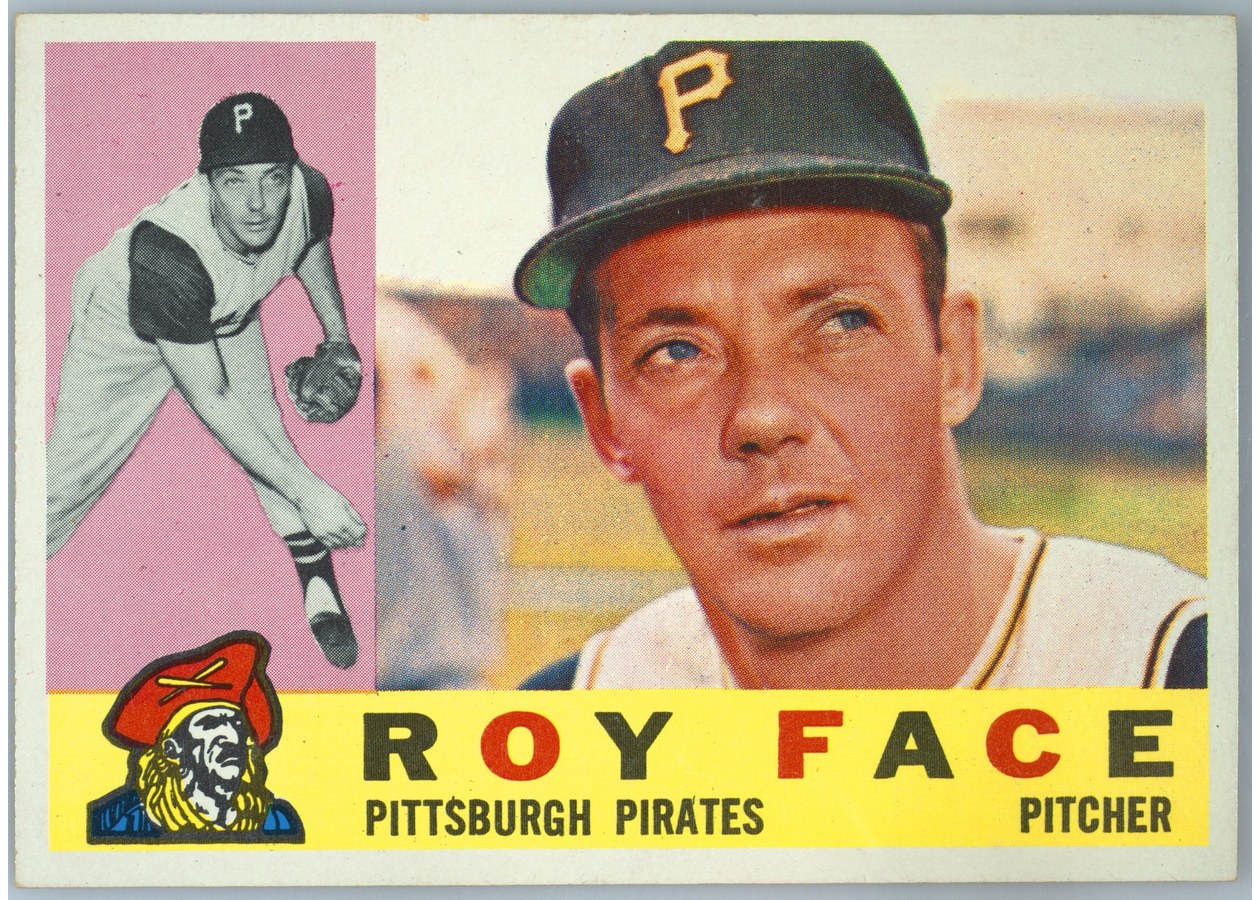 1960 Topps #20 Roy Face, Pittsburgh Pirates