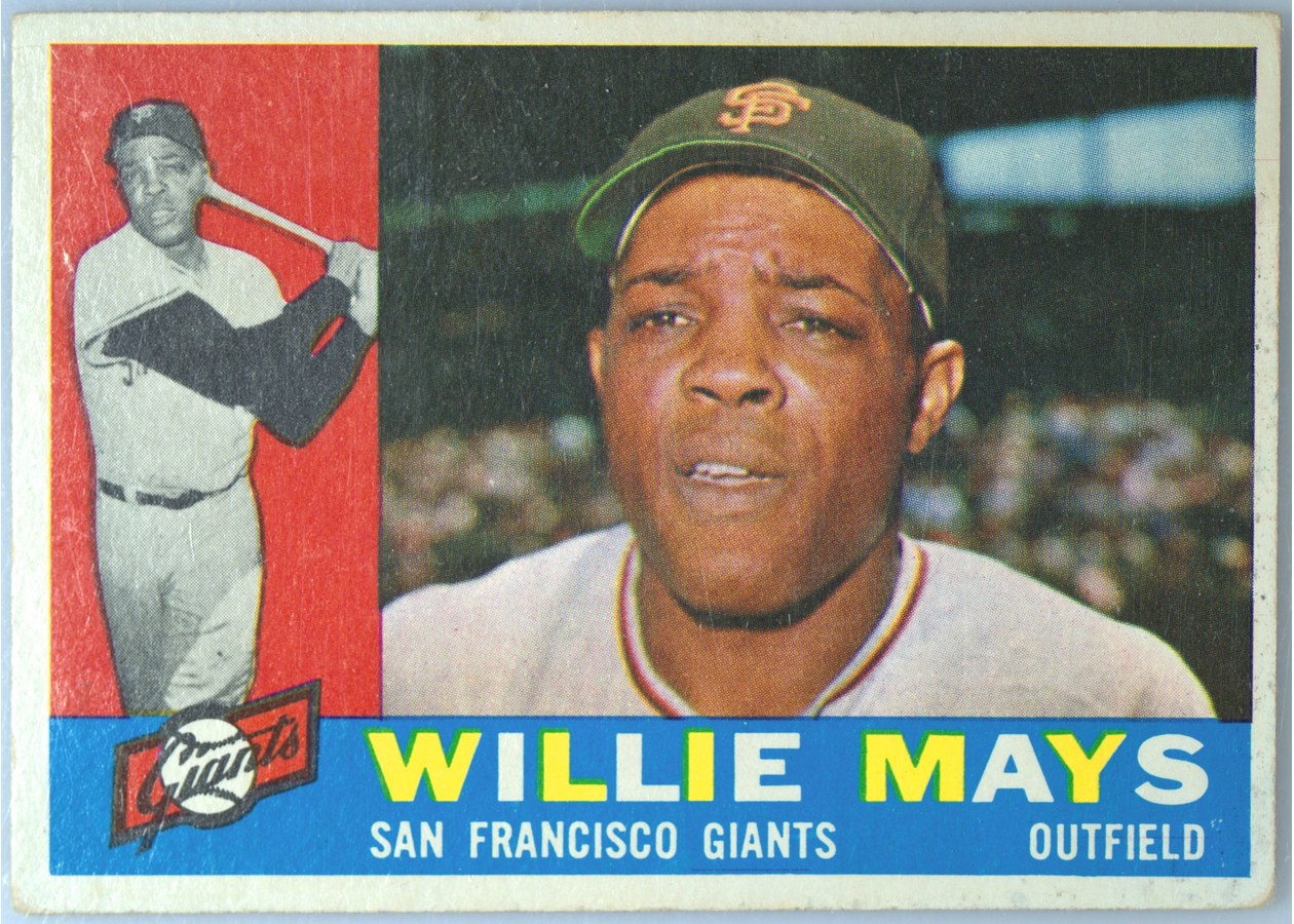 1960 Topps #200 Willie Mays, San Francisco Giants