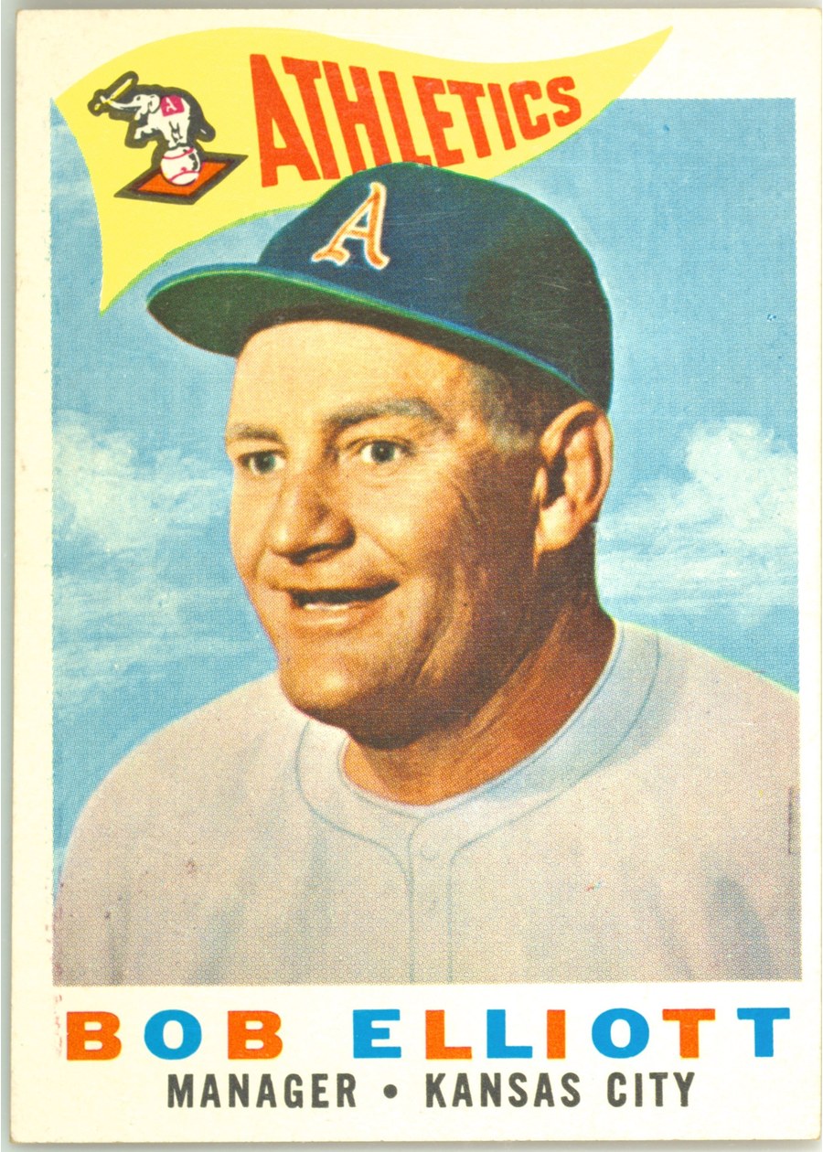 1960 Topps #215 Bob Elliott, Kansas City Athletics