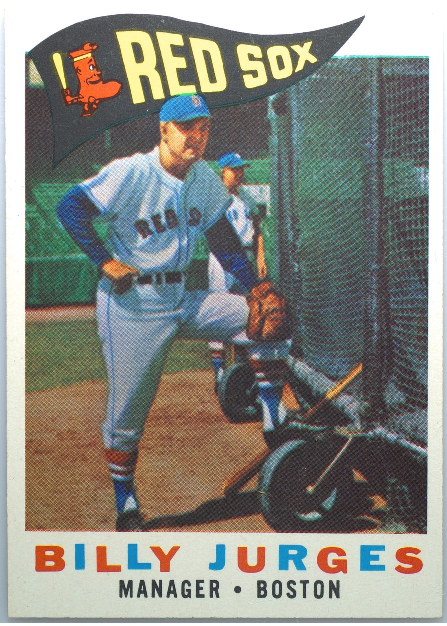 1960 Topps #220 Billy Jurges, Boston Red Sox