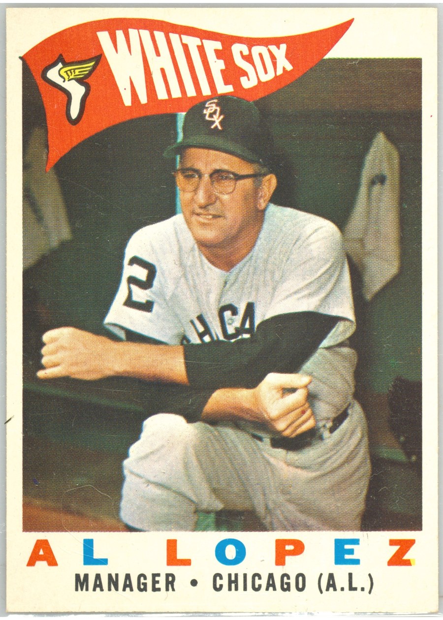 1960 Topps #222 Al Lopez, Chicago White Sox