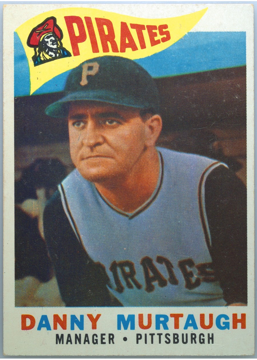 1960 Topps #223 Danny Murtaugh, Pittsburgh Pirates