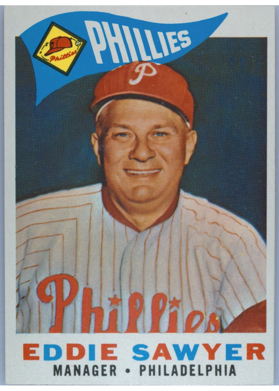 1960 Topps #226 Eddie Sawyer, Philadelphia Phillies