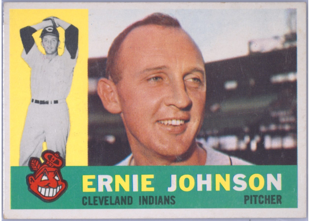 1960 Topps #228 Ernie Johnson, Cleveland Indians