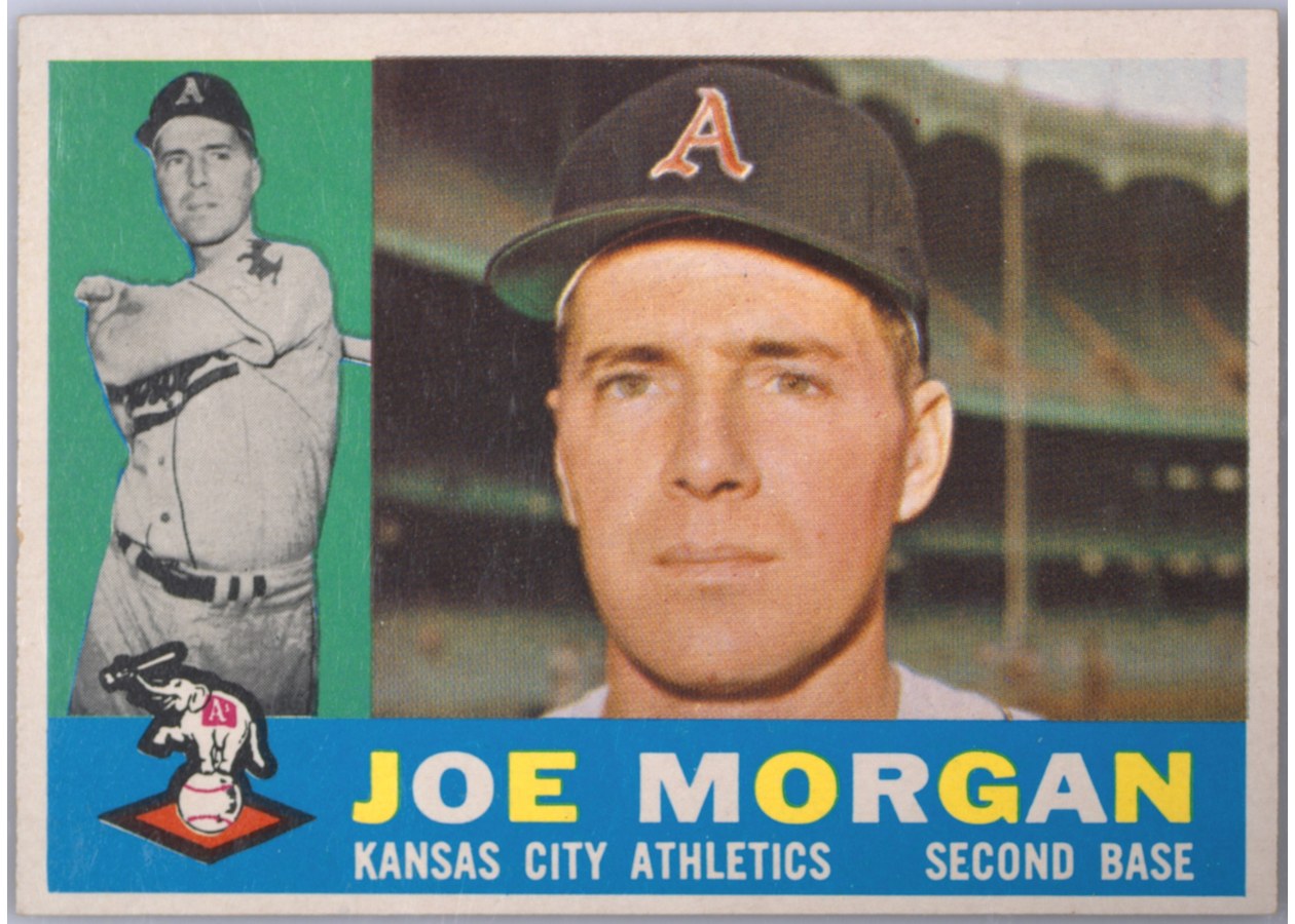 1960 Topps #229 Joe Morgan, Kansas City Athletics
