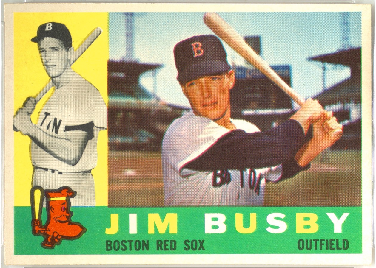 1960 Topps #232 Jim Busby, Boston Red Sox