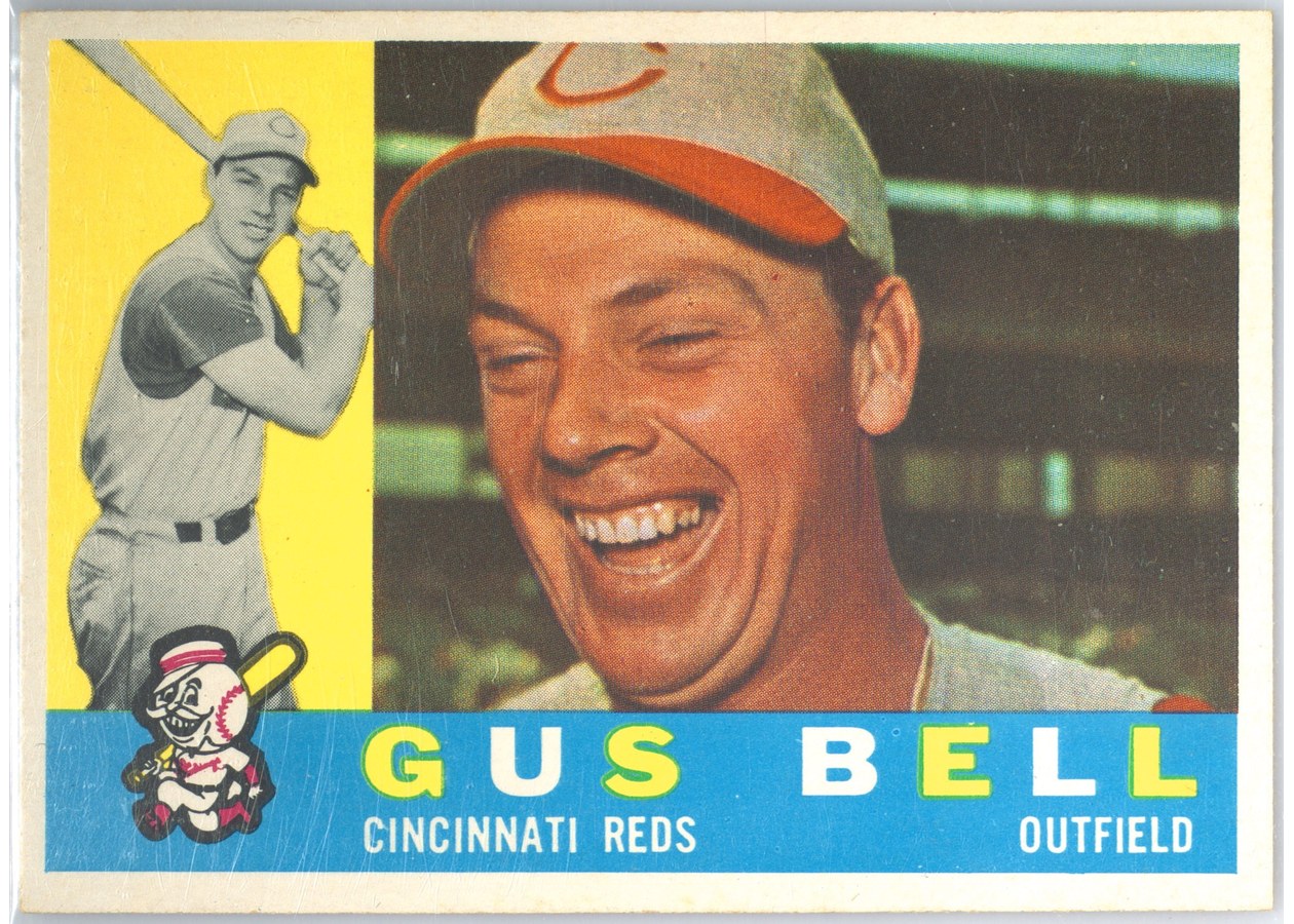 1960 Topps #235 Gus Bell, Cincinnati Reds