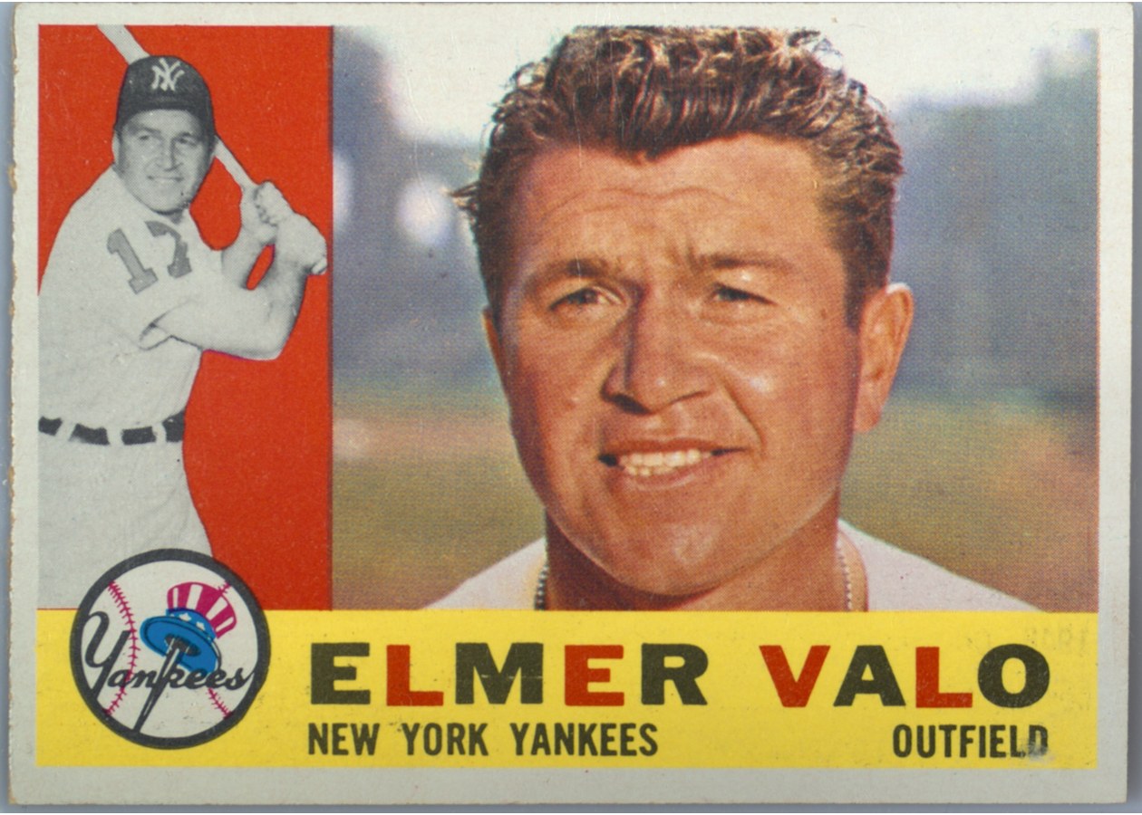 1960 Topps #237 Elmer Valo, New York Yankees