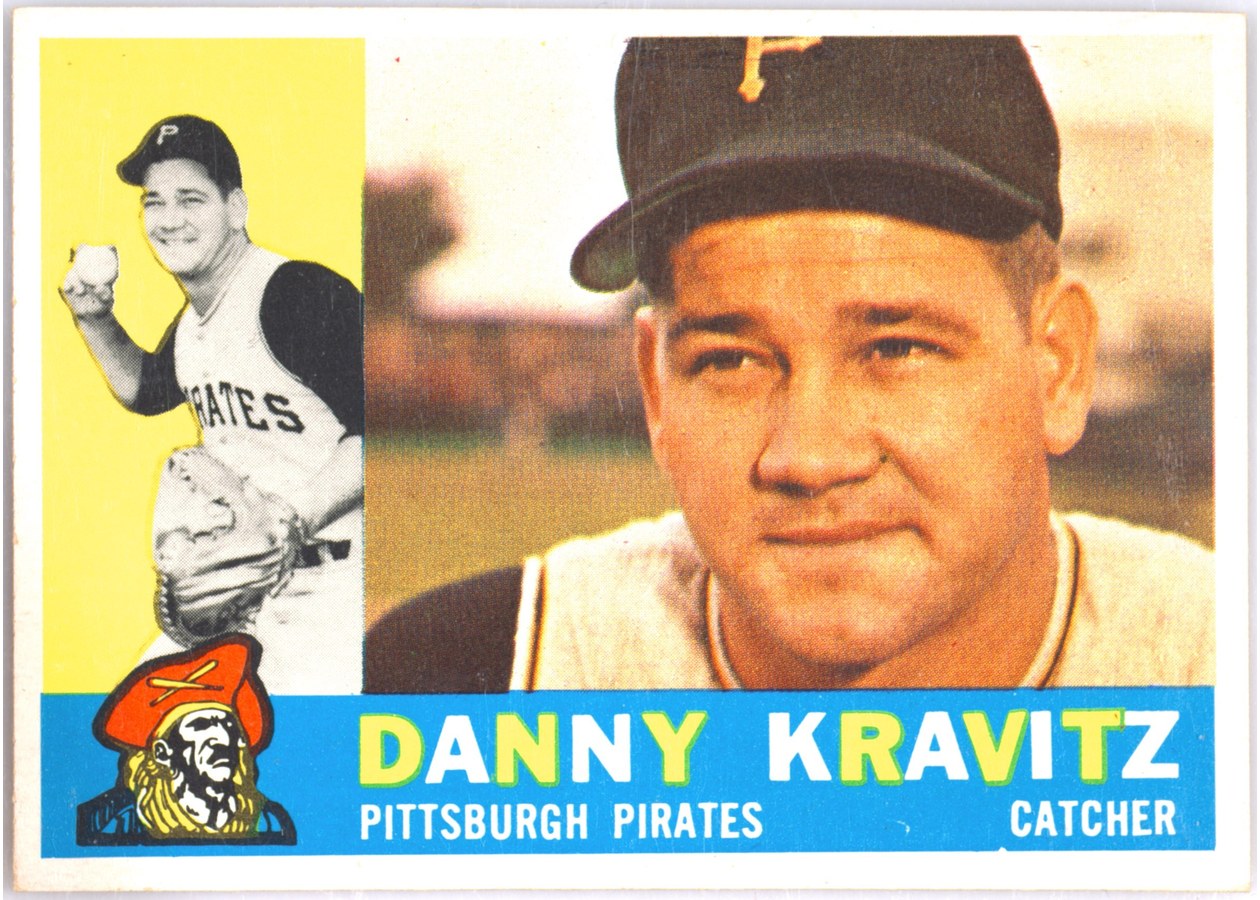1960 Topps #238 Danny Kravitz, Pittsburgh Pirates