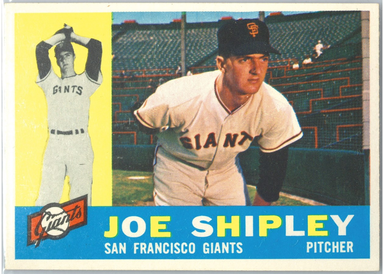 1960 Topps #239 Joe Shipley, San Francisco Giants