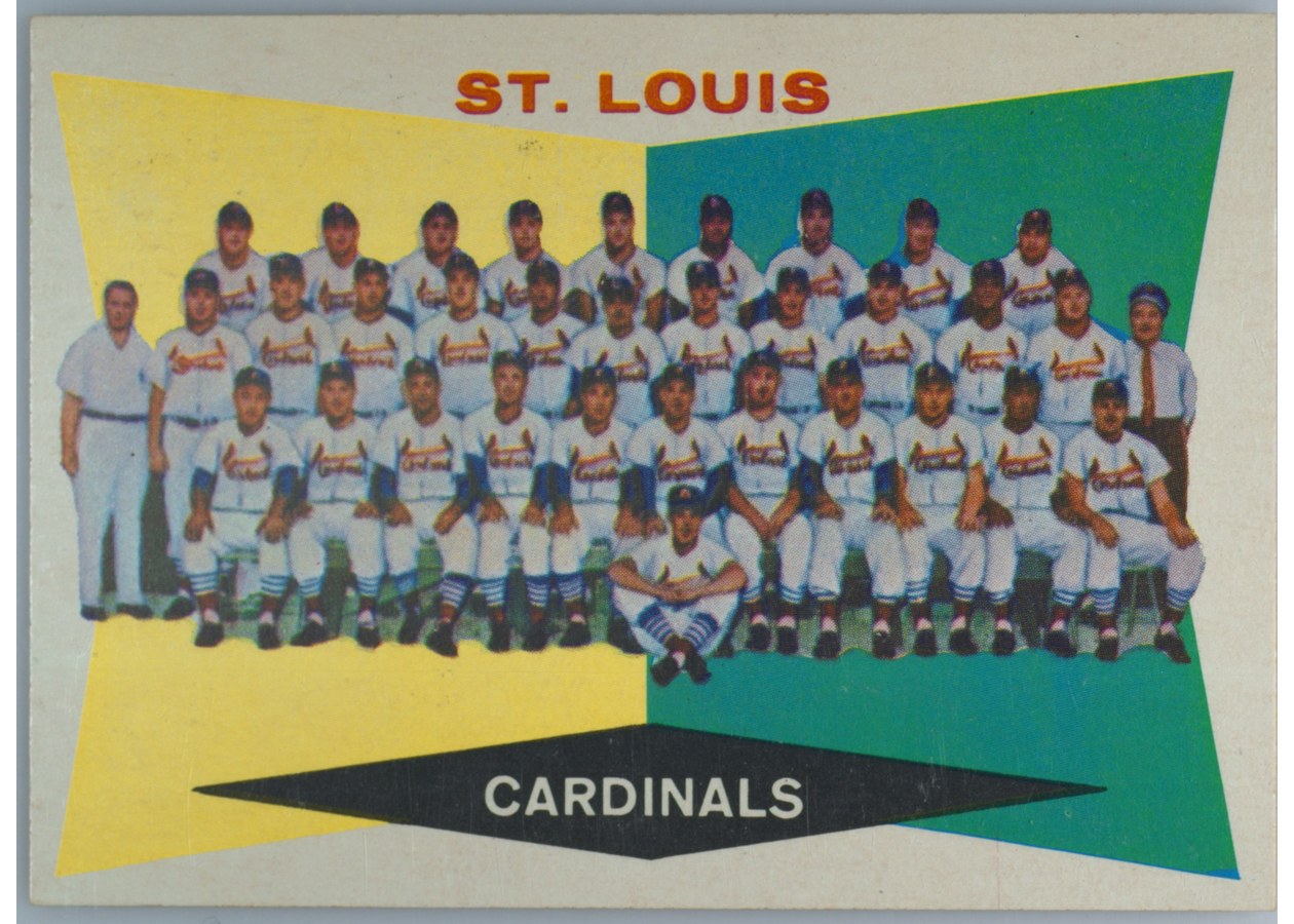 1960 Topps #242 St. Louis Cardinals