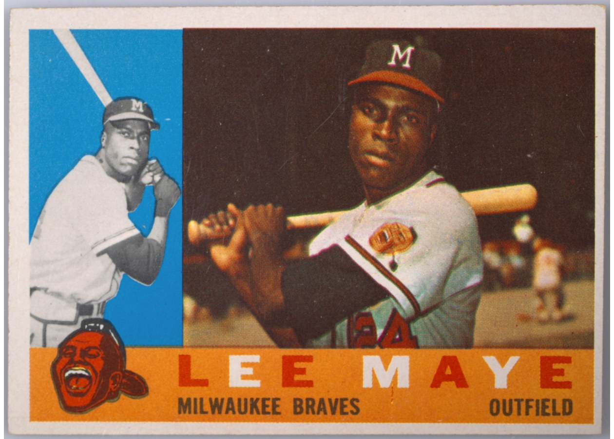 1960 Topps #246 Lee Maye, Milwaukee Braves