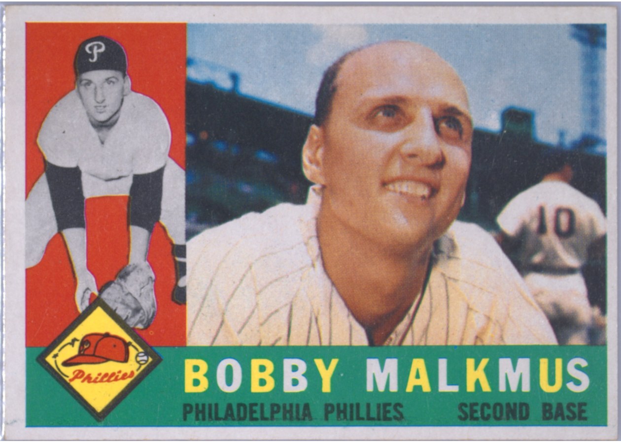 1960 Topps #251 Bobby Malkmus, Philadelphia Phillies
