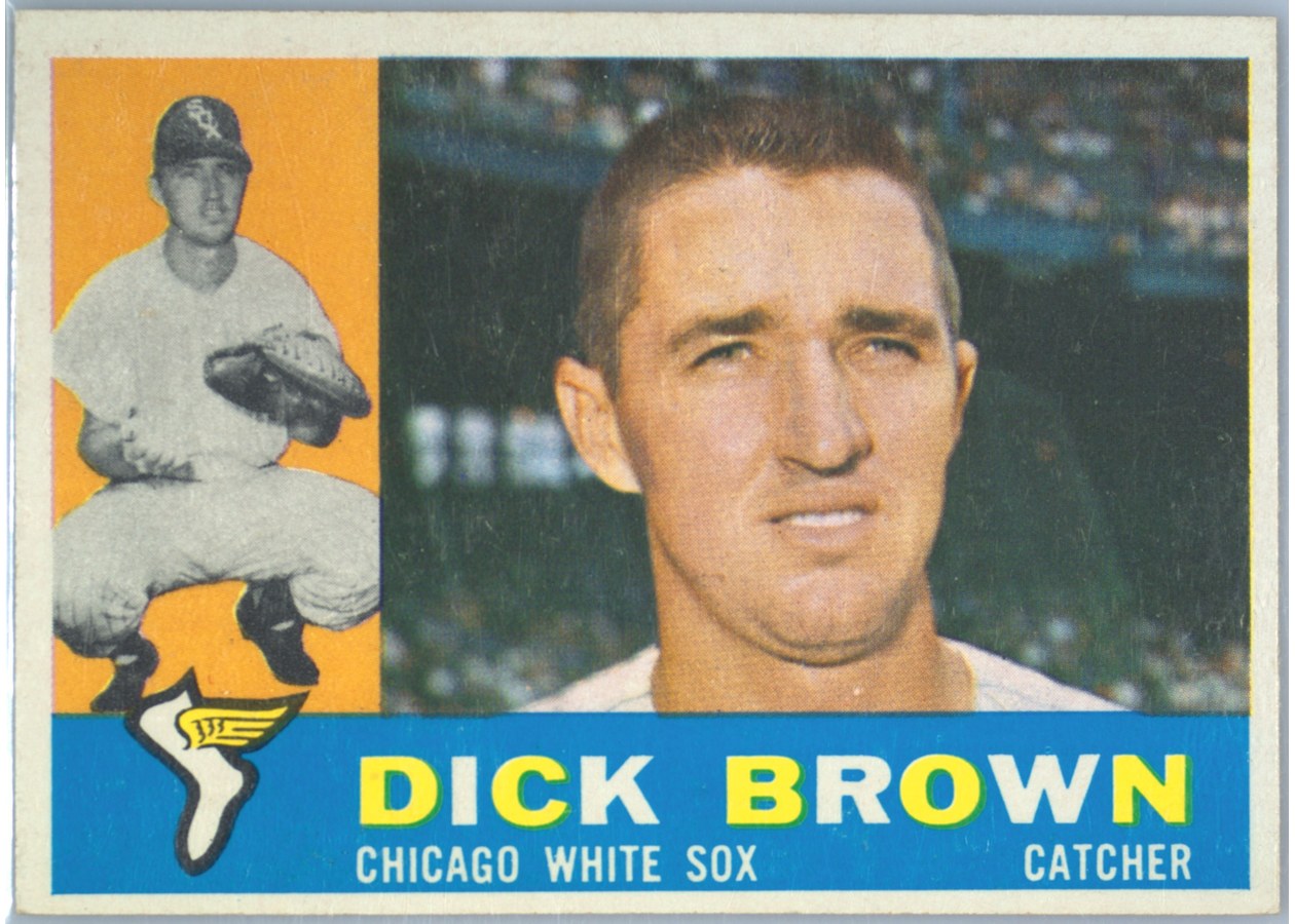 1960 Topps #256 Dick Brown, Chicago White Sox