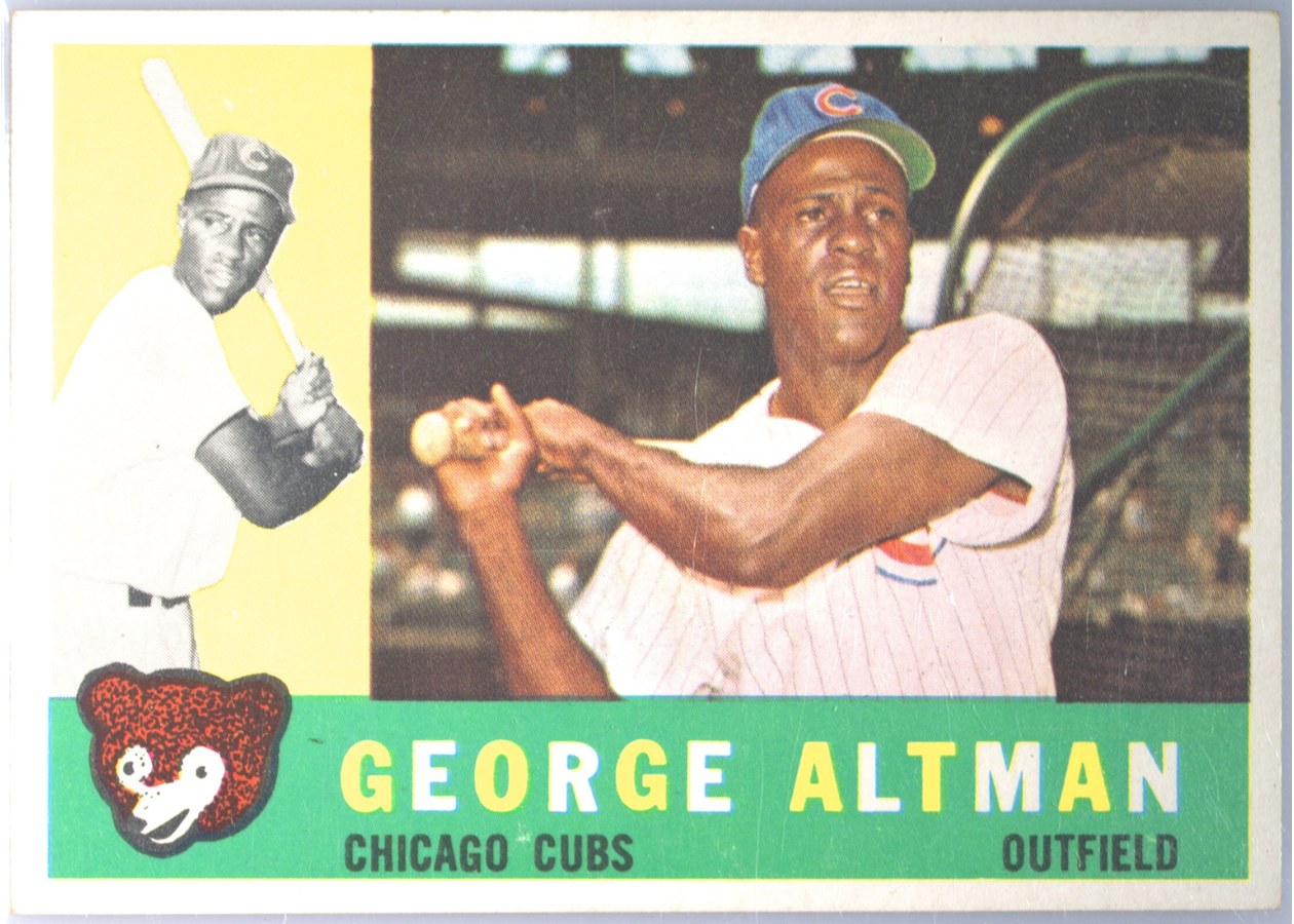 1960 Topps #259 George Altman, Chicago Cubs