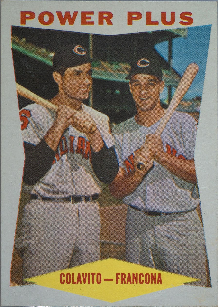 1960 Topps #260 Power Plus, Cleveland Indians