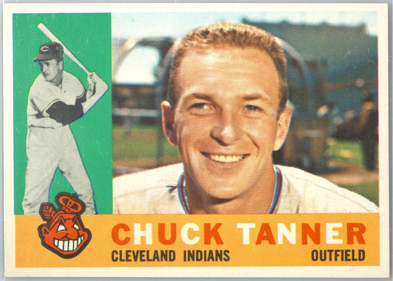 1960 Topps #279 Chuck Tanner, Cleveland Indians