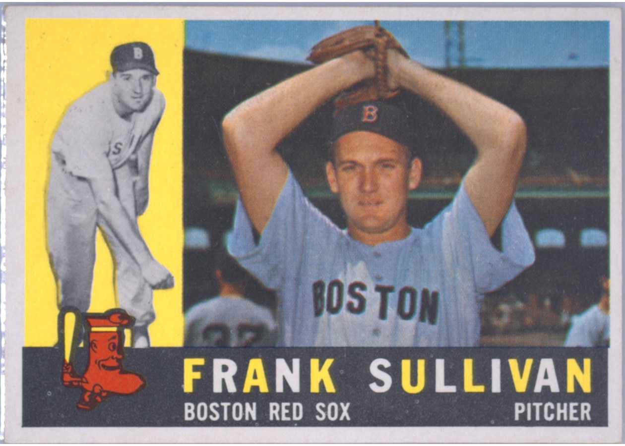 1960 Topps #280 Frank Sullivan, Boston Red Sox