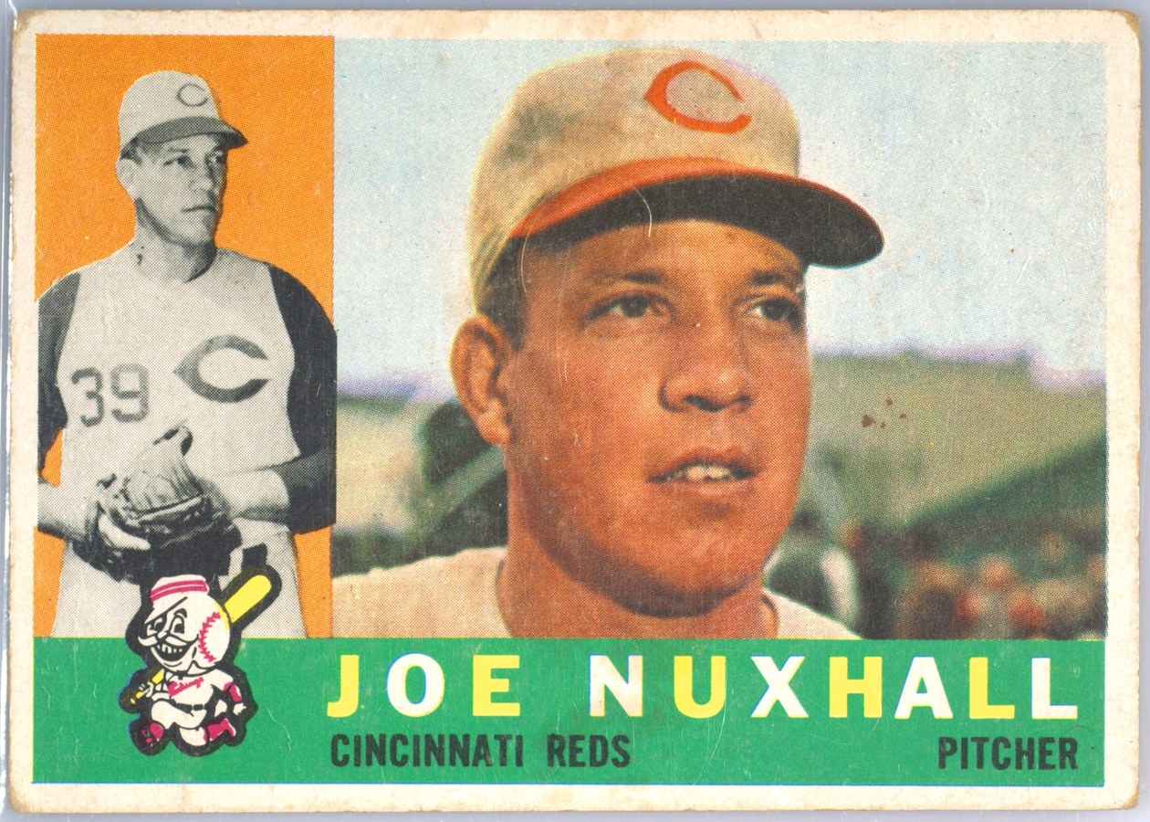 1960 Topps #282 Joe Nuxhall, Cincinnati Reds
