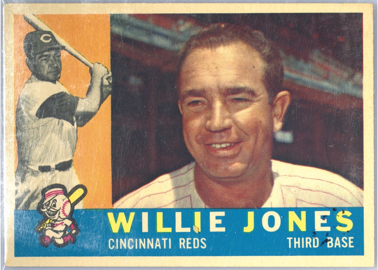 1960 Topps #289 Willie Jones, Cincinnati Reds
