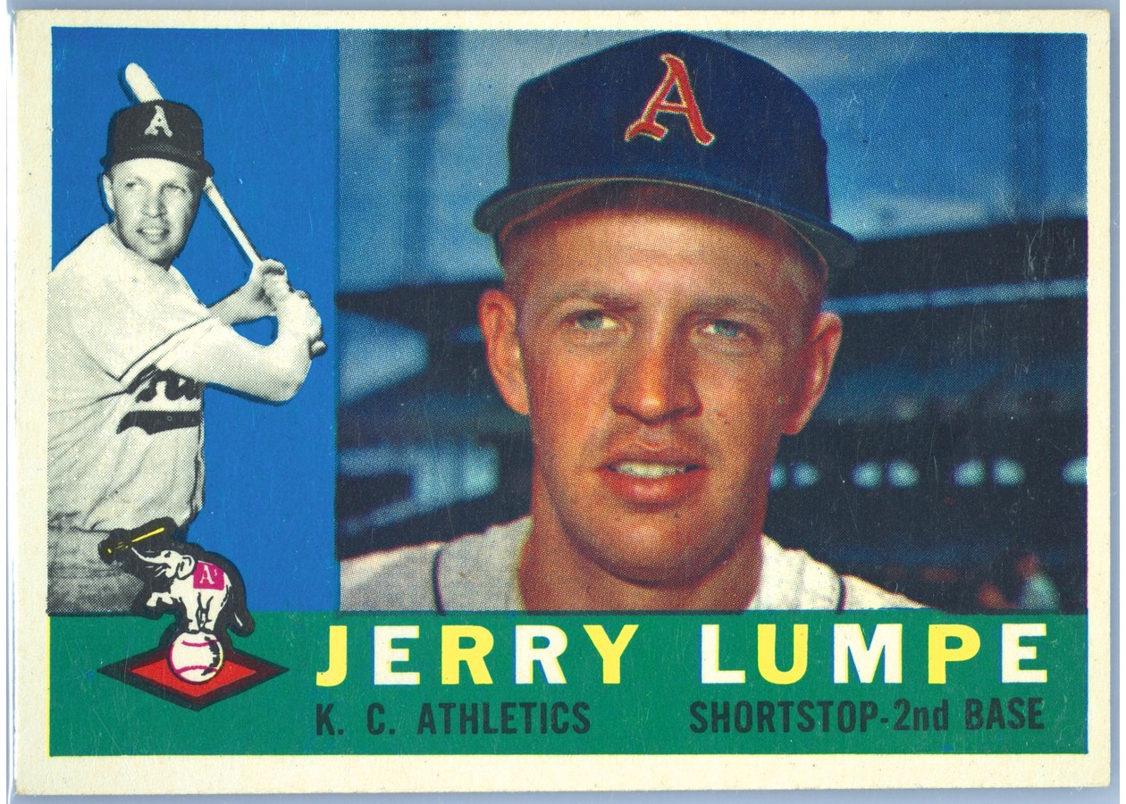 1960 Topps #290 Jerry Lumpe, Kansas City Athletics