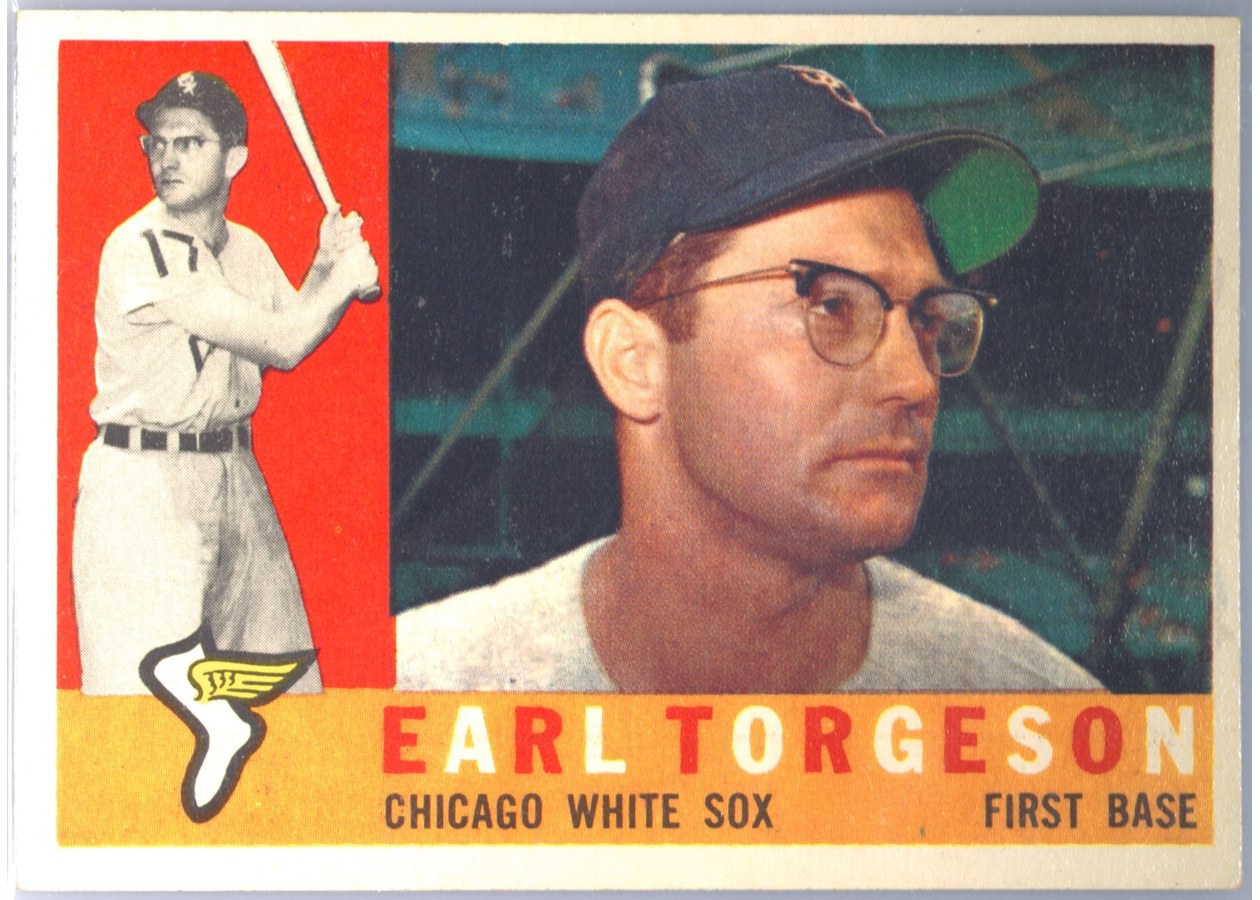 1960 Topps #299 Earl Torgeson, Chicago White Sox