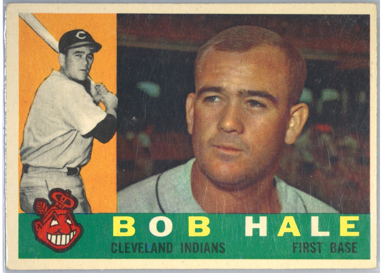 1960 Topps #309 Bob Hale, Cleveland Indians