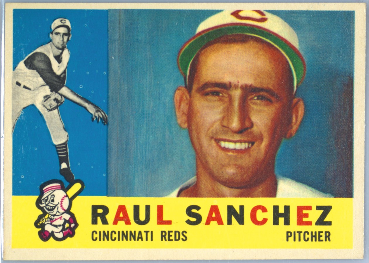 1960 Topps #311 Raul Sanchez, Cincinnati Reds