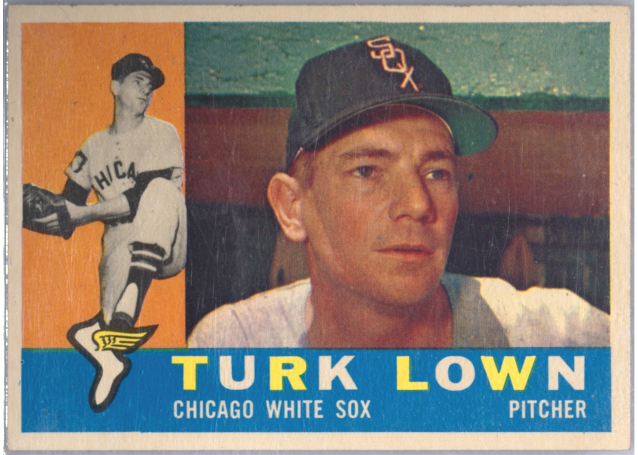 1960 Topps #313 Turk Lown, Chicago White Sox