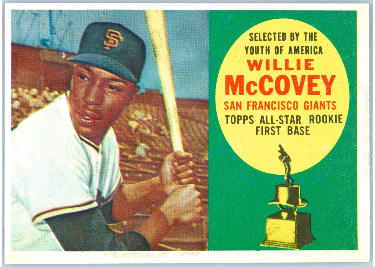 1960 Topps #316 Willie McCovey, San Francisco Giants