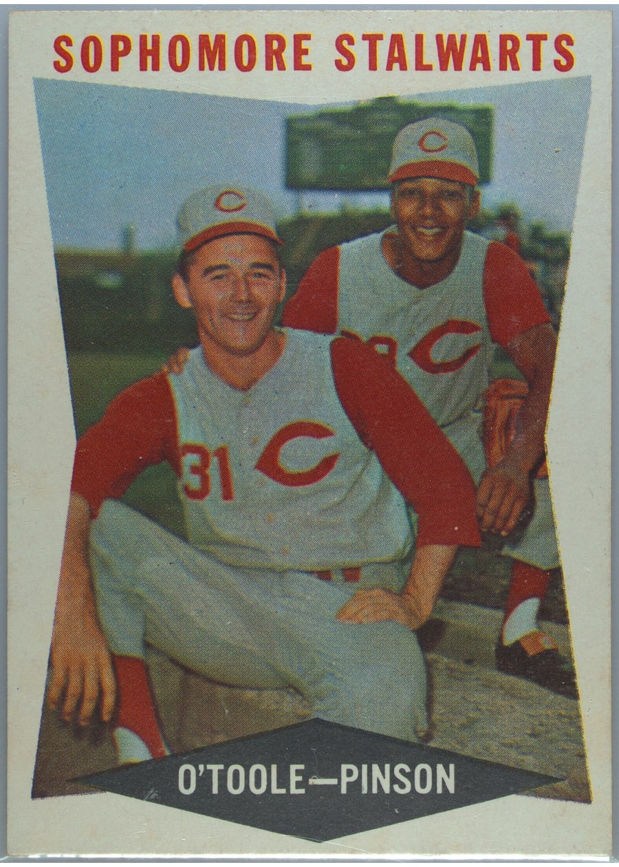 1960 Topps #32 Sophomore Stalwarts, Cincinnati Reds