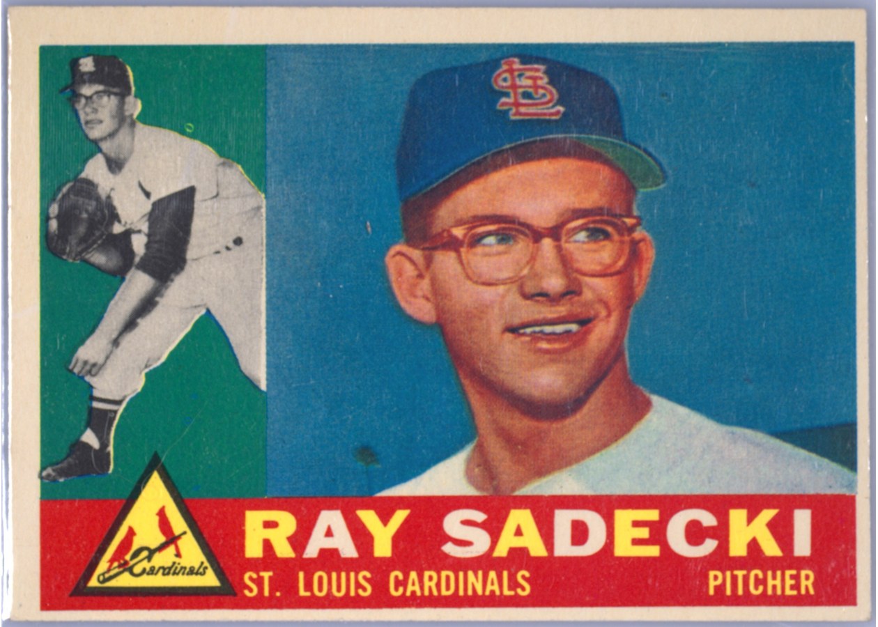 1960 Topps #327 Ray Sadecki, St. Louis Cardinals