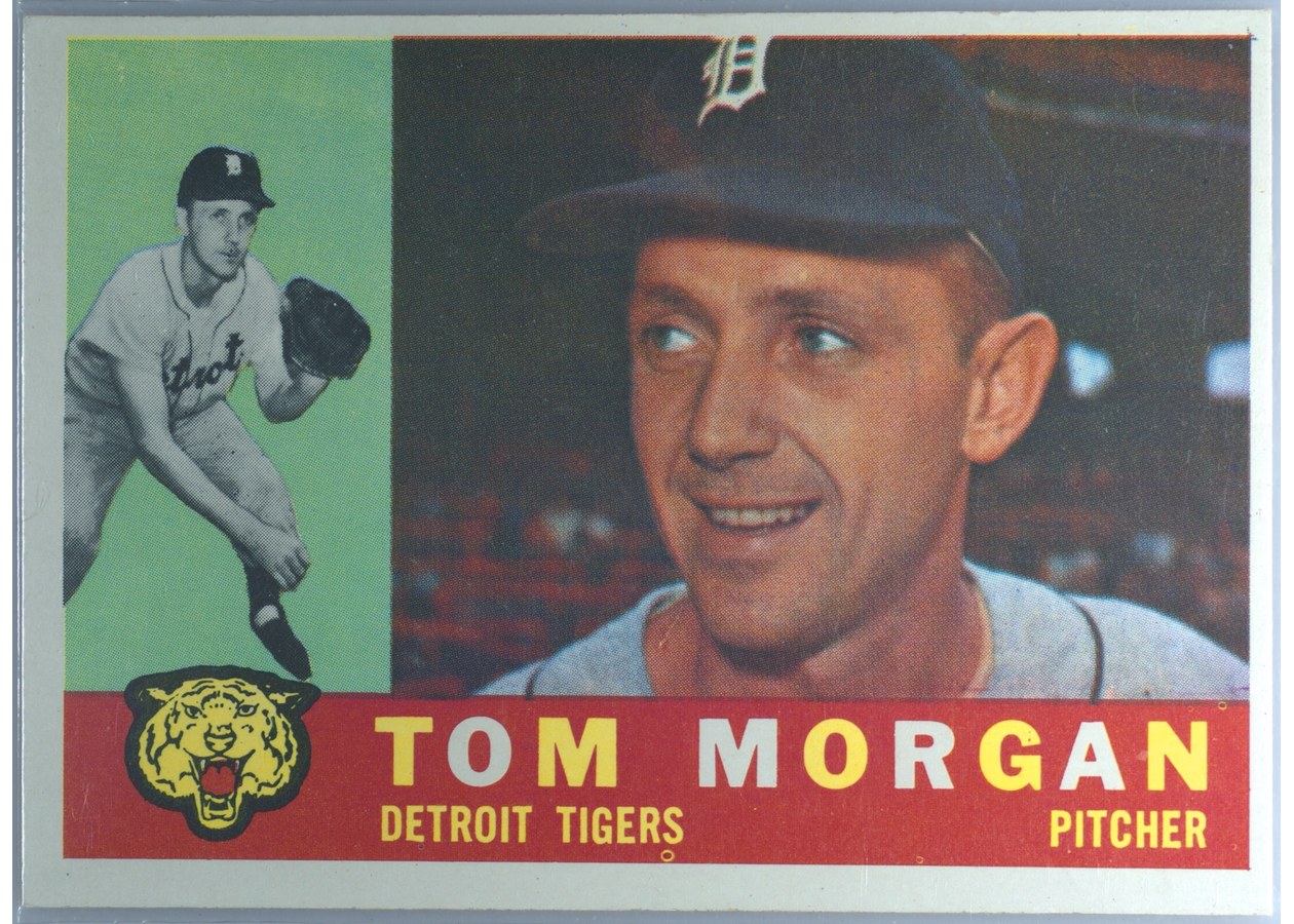 1960 Topps #33 Tom Morgan, Detroit Tigers