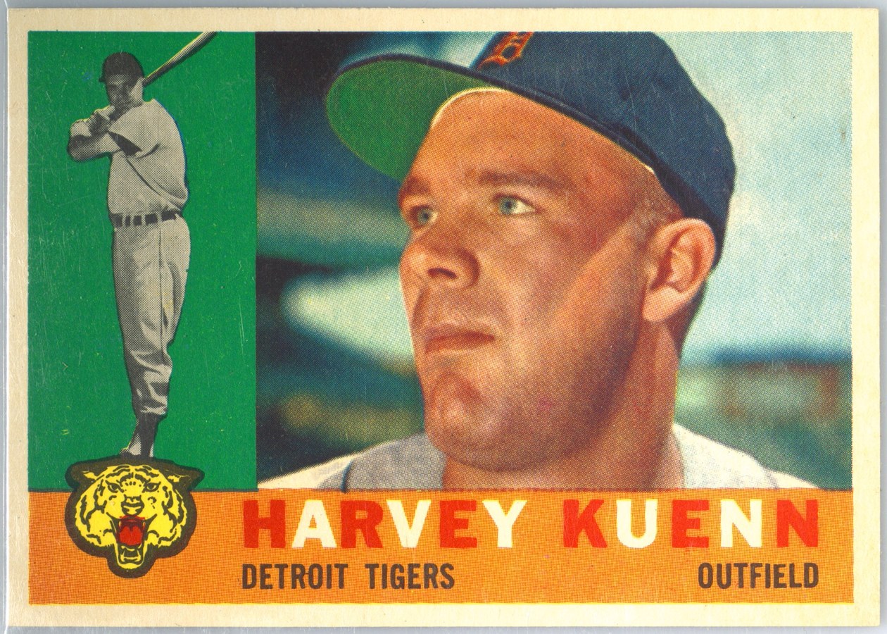 1960 Topps #330 Harvey Kuenn, Detroit Tigers