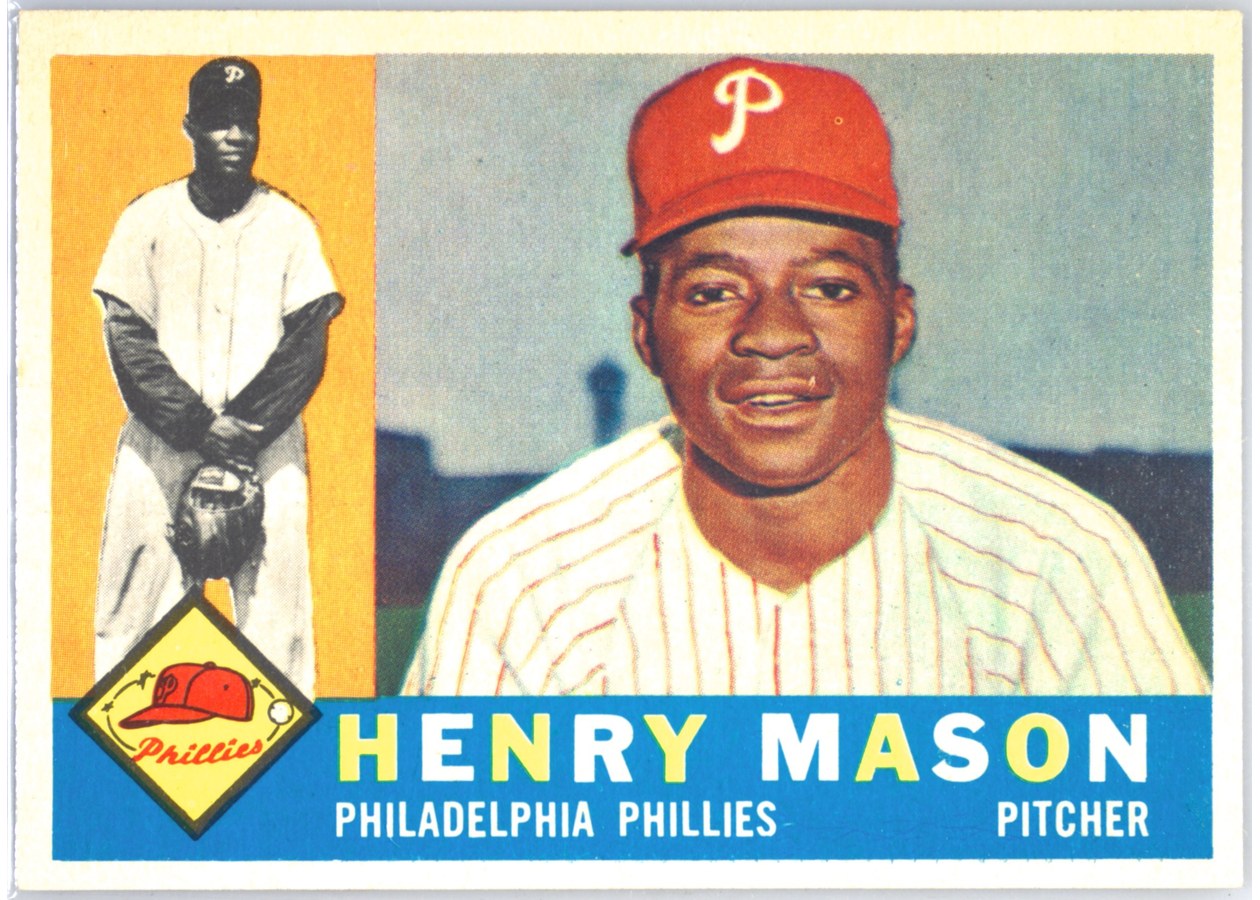 1960 Topps #331 Henry Mason, Philadelphia Phillies