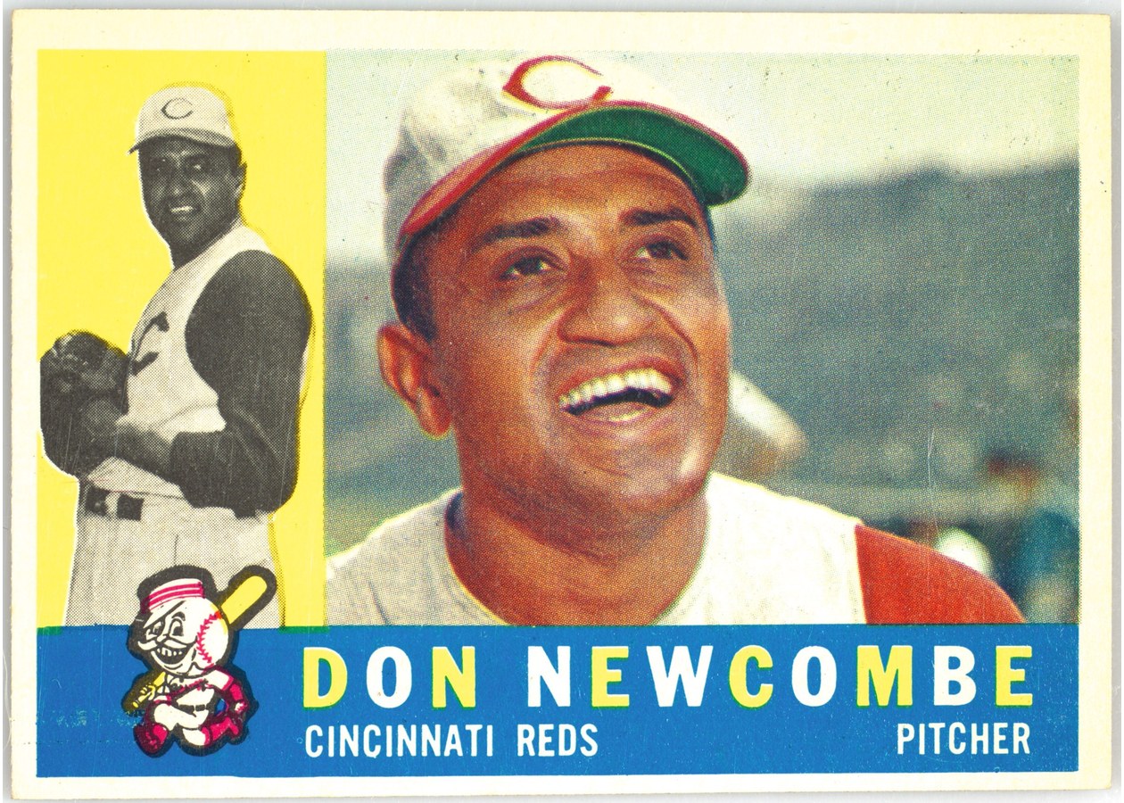 1960 Topps #345 Don Newcombe, Cincinnati Reds