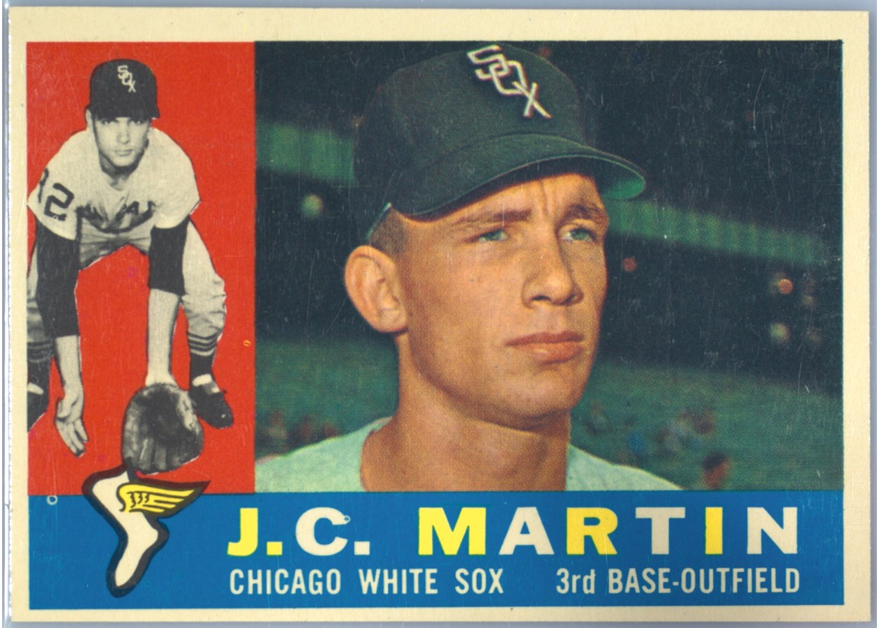 1960 Topps #346 J.C. Martin, Chicago White Sox