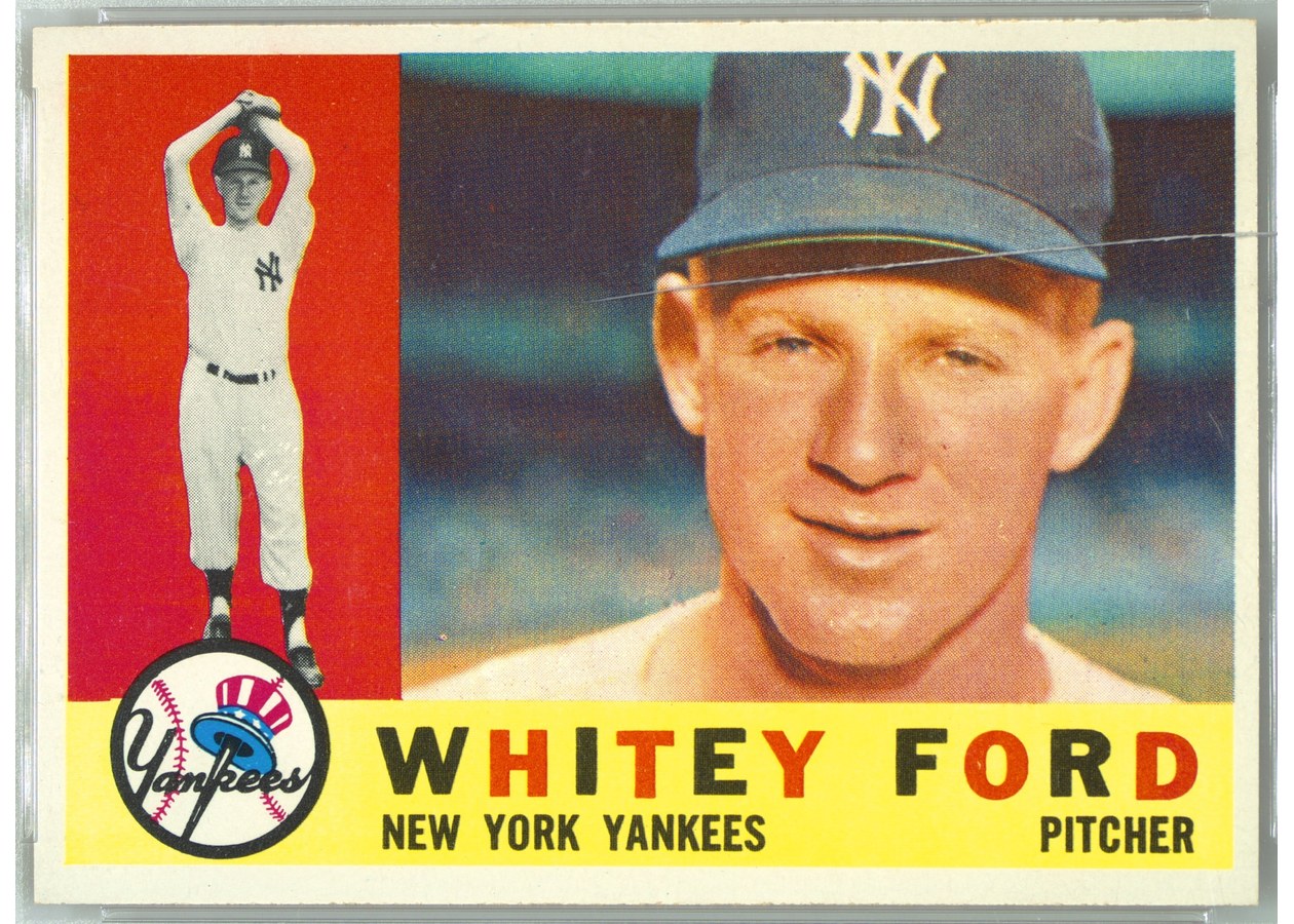 1960 Topps #35 Whitey Ford, New York Yankees