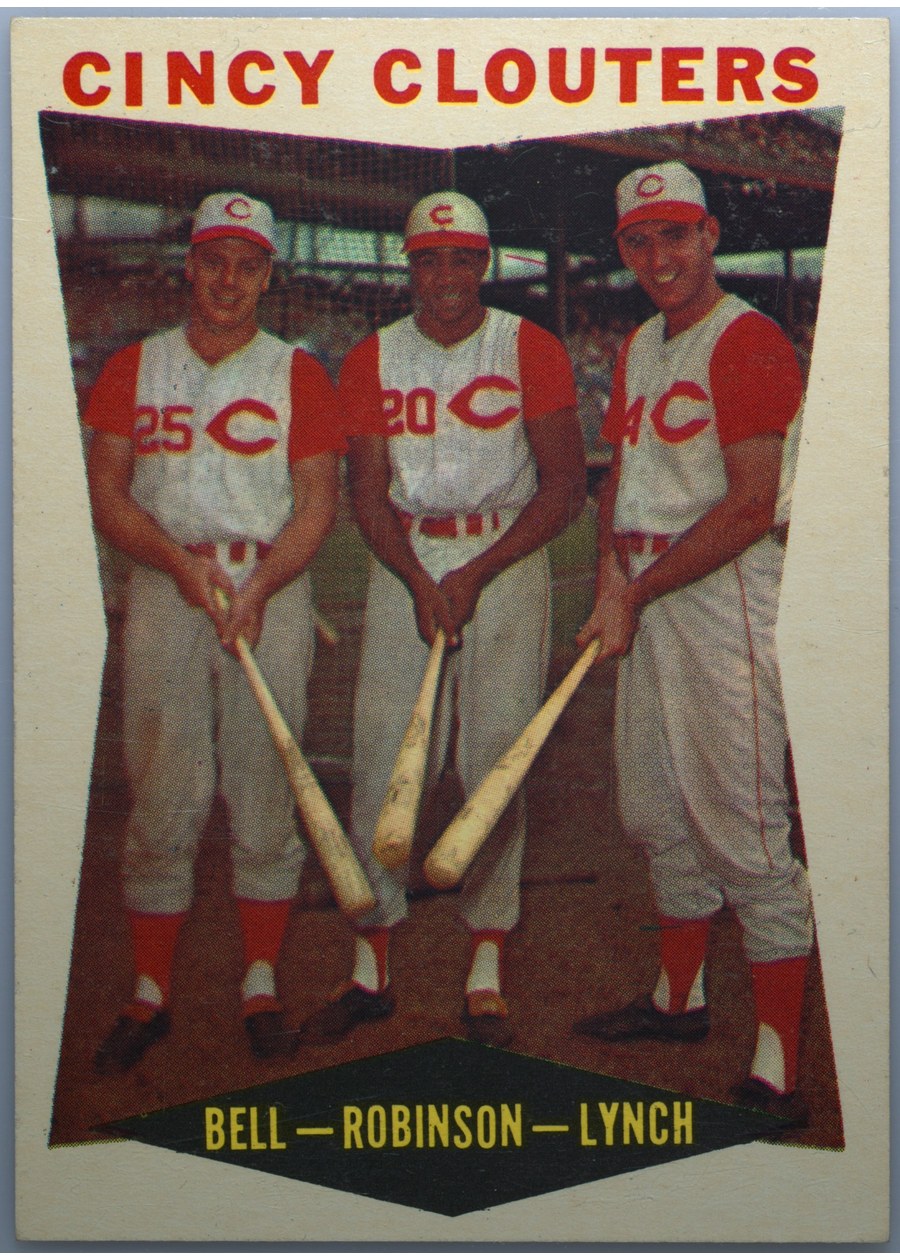 1960 Topps #352 Cincy Clouters, Cincinnati Reds