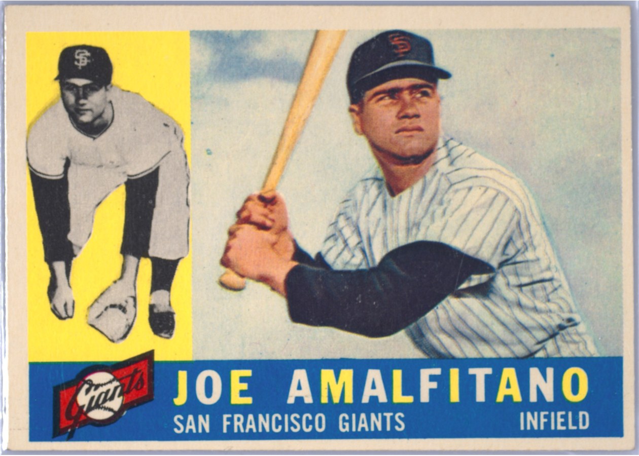1960 Topps #356 Joe Amalfitano, San Francisco Giants