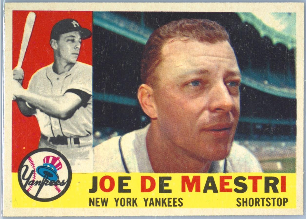 1960 Topps #358 Joe DeMaestri, New York Yankees