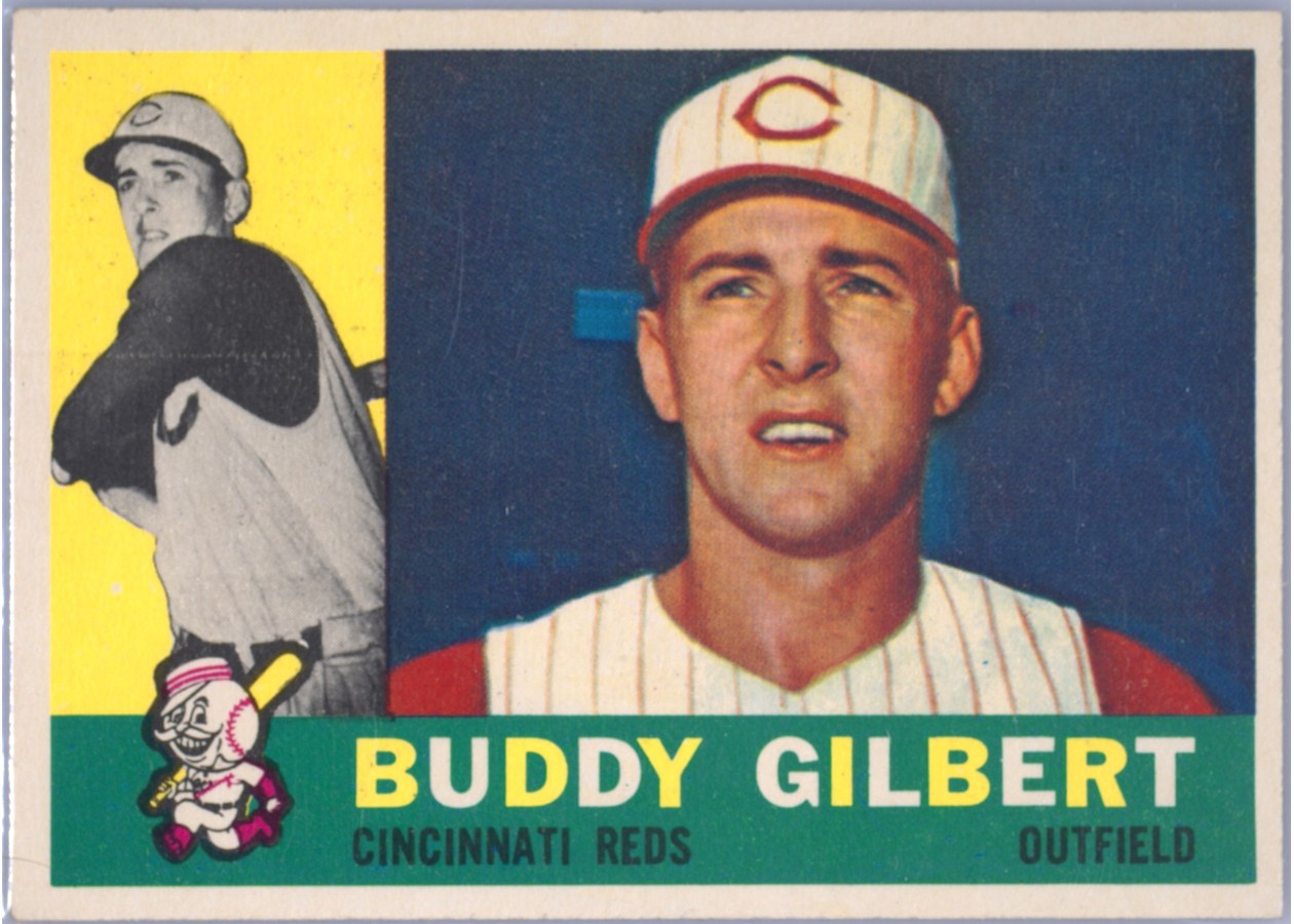 1960 Topps #359 Buddy Gilbert, Cincinnati Reds
