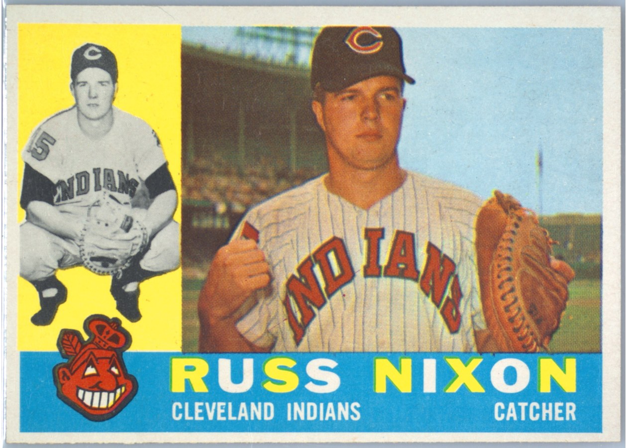 1960 Topps #36 Russ Nixon, Cleveland Indians